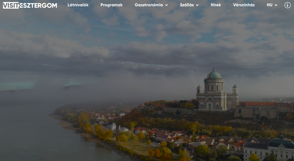Arculatváltás után a honlapját is megújítja a Visit Esztergom